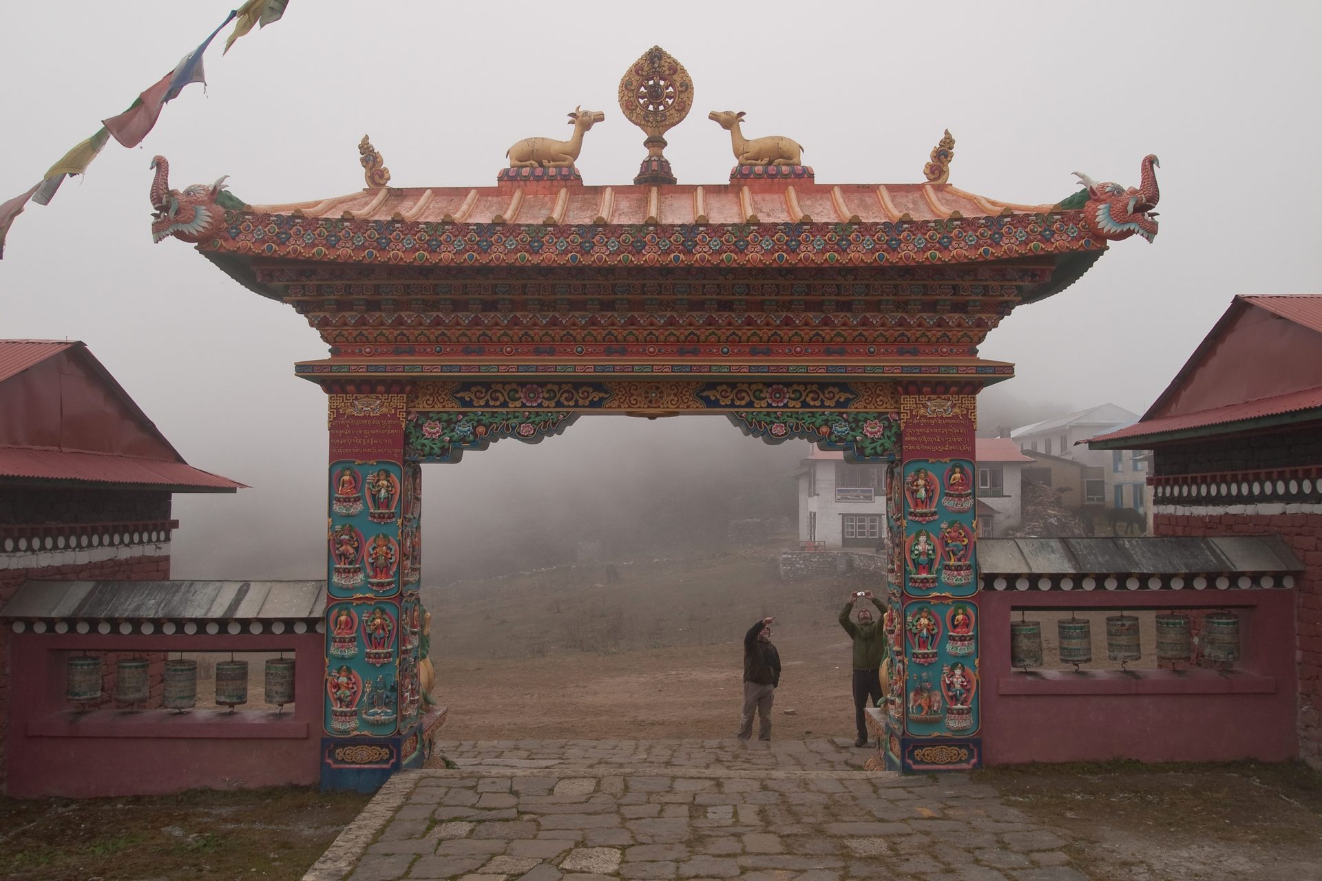 A Himalayan Buddhist monastery. — Tiji Festival in Upper Mustang: Dates, Rituals and 2026-27 Guide